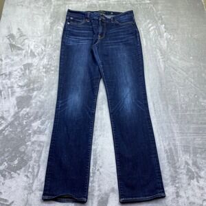 Lucky Brand Sweet Straight Dark Wash Denim Jeans Women's Size 10/30 Grunge